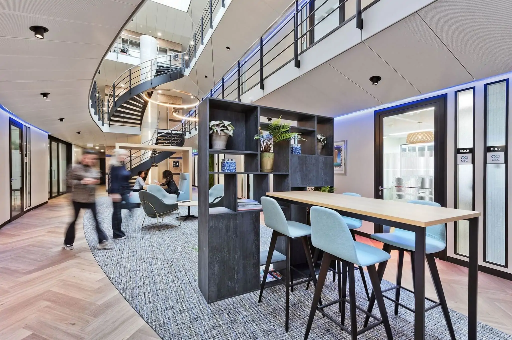 Nieuwe kantoorinrichting Bavinckhouse door Perla