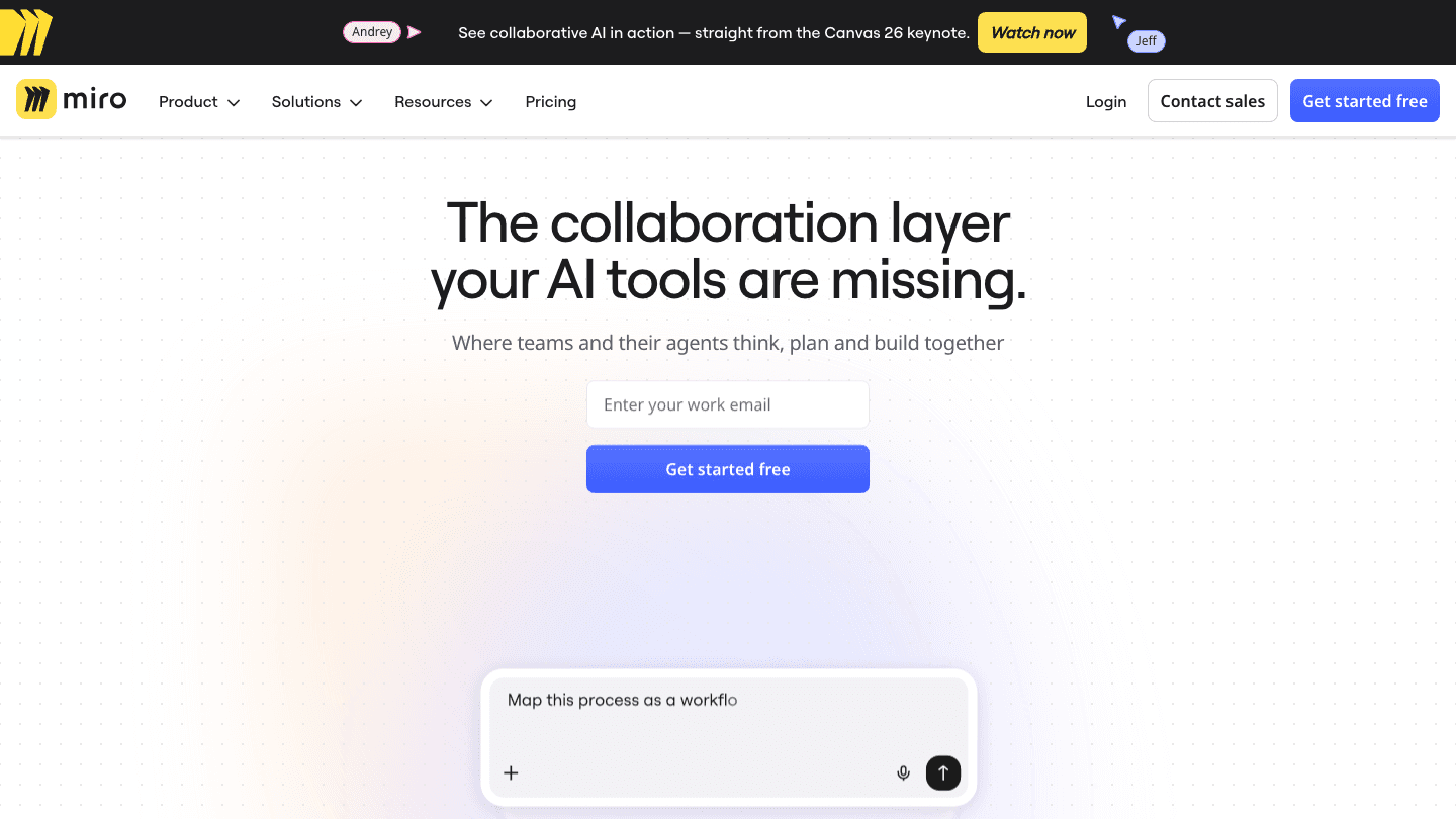 Miro visual workspace screenshot
