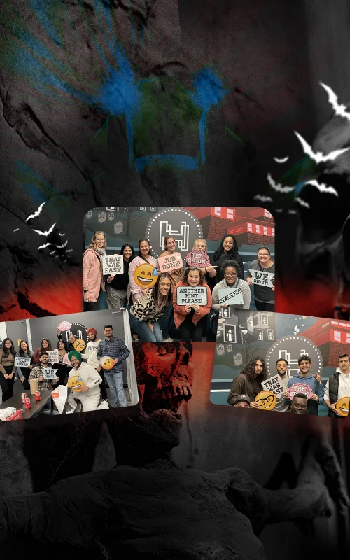 Custom Umrah travel agency website mobile variation designed by Dreams Agency, Mississauga, Ontario.