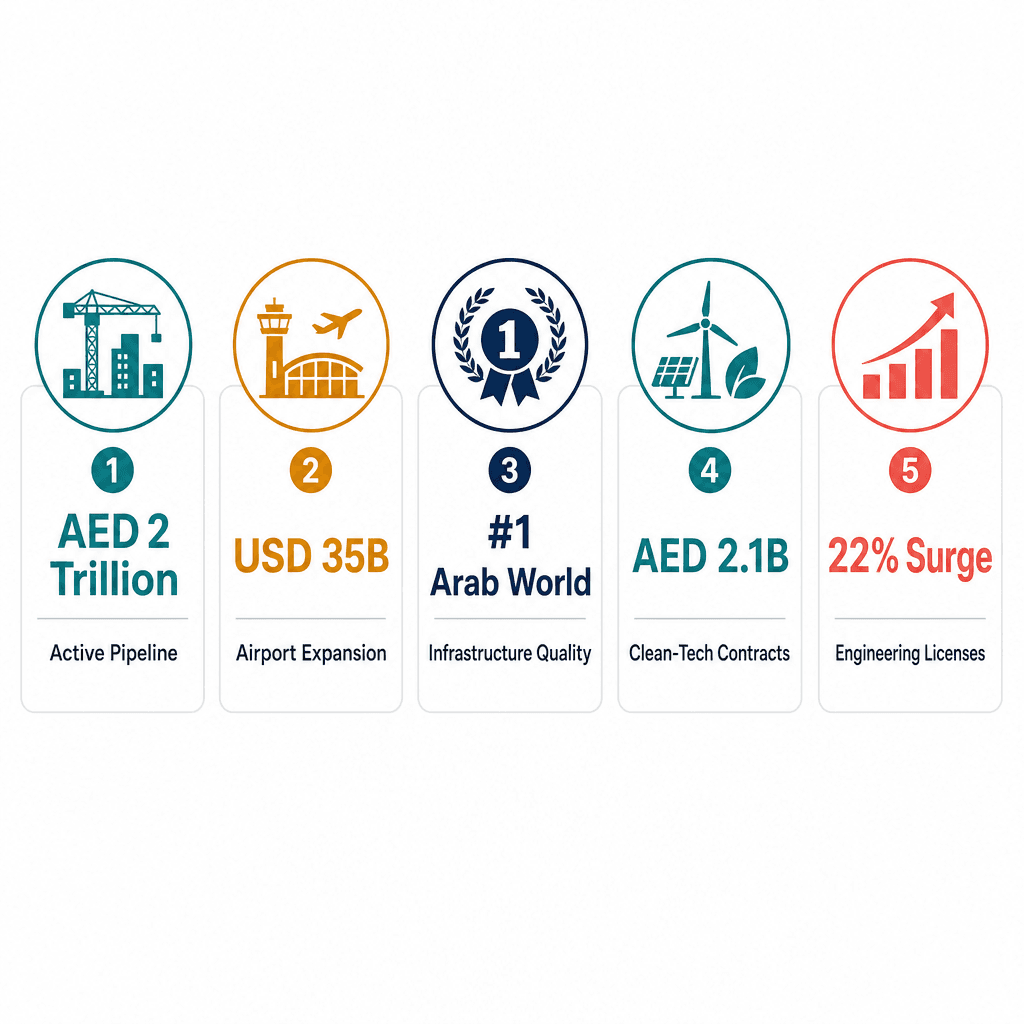 Infographic: Five UAE Mega Projects That Will Shape Business Opportunities