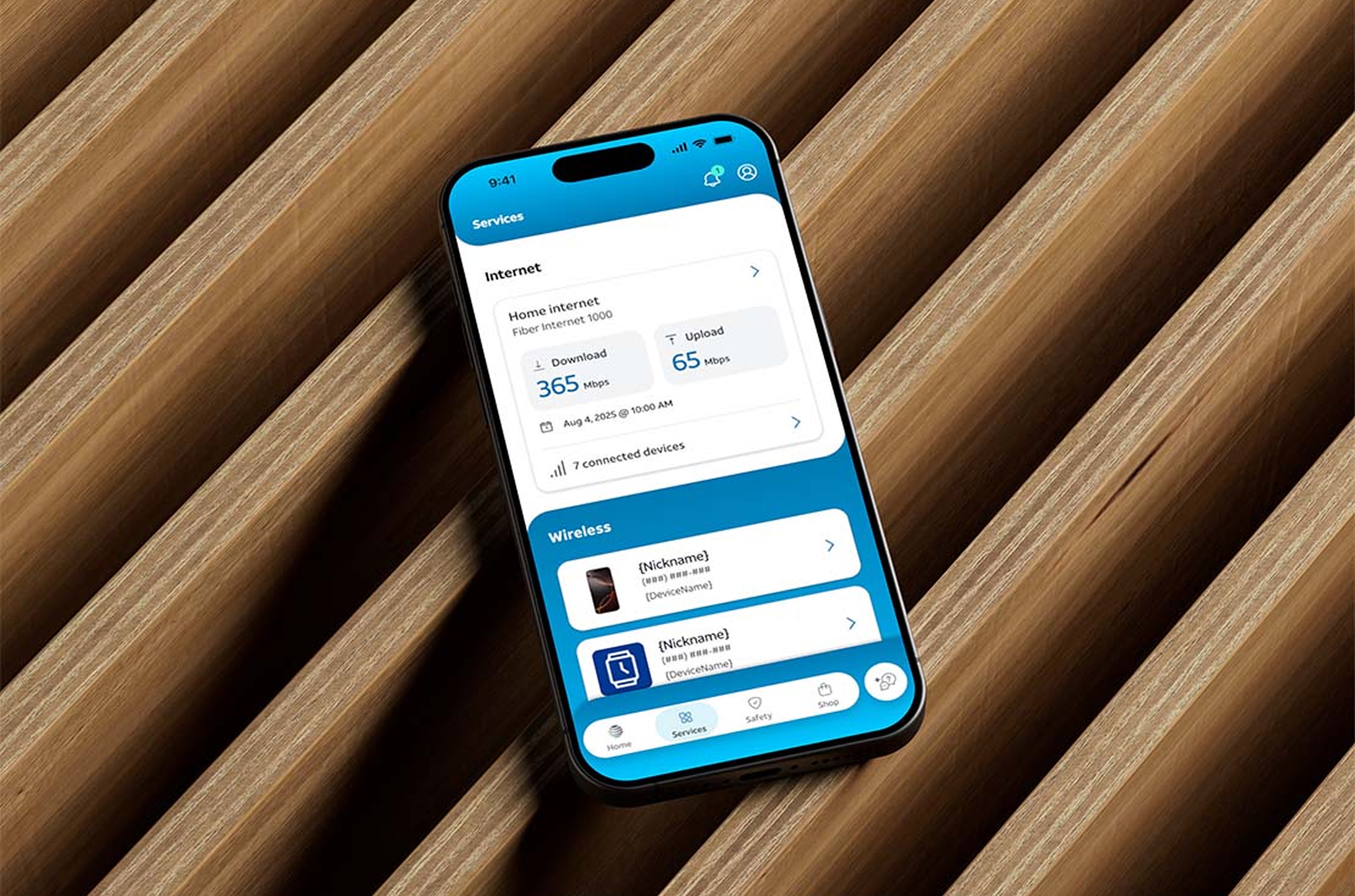 Steven Jenkins Designer | Project | AT&T Services App