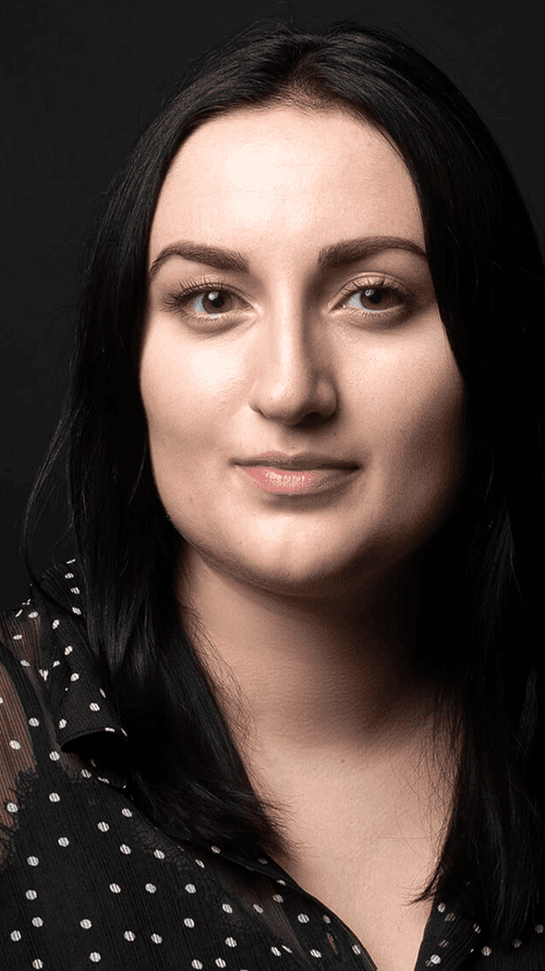 Portrait of a young man with beard