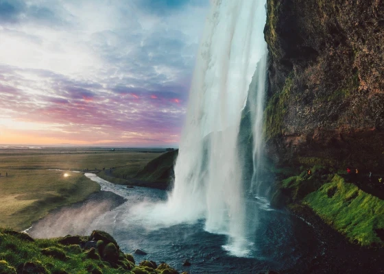 Seljalandsfoss waterfall