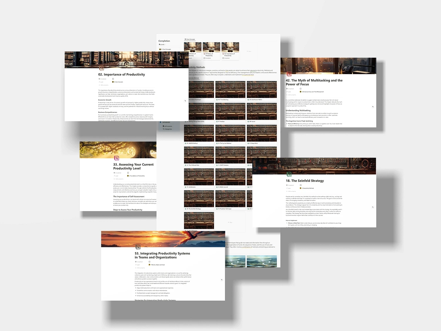Peak Productivity Bluepring Screenshots