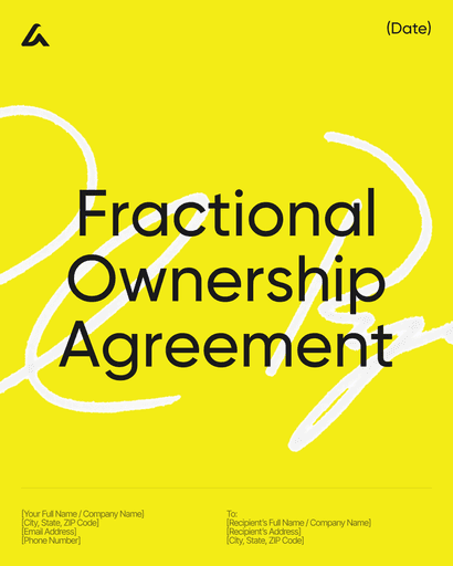 Fractional Ownership Agreement