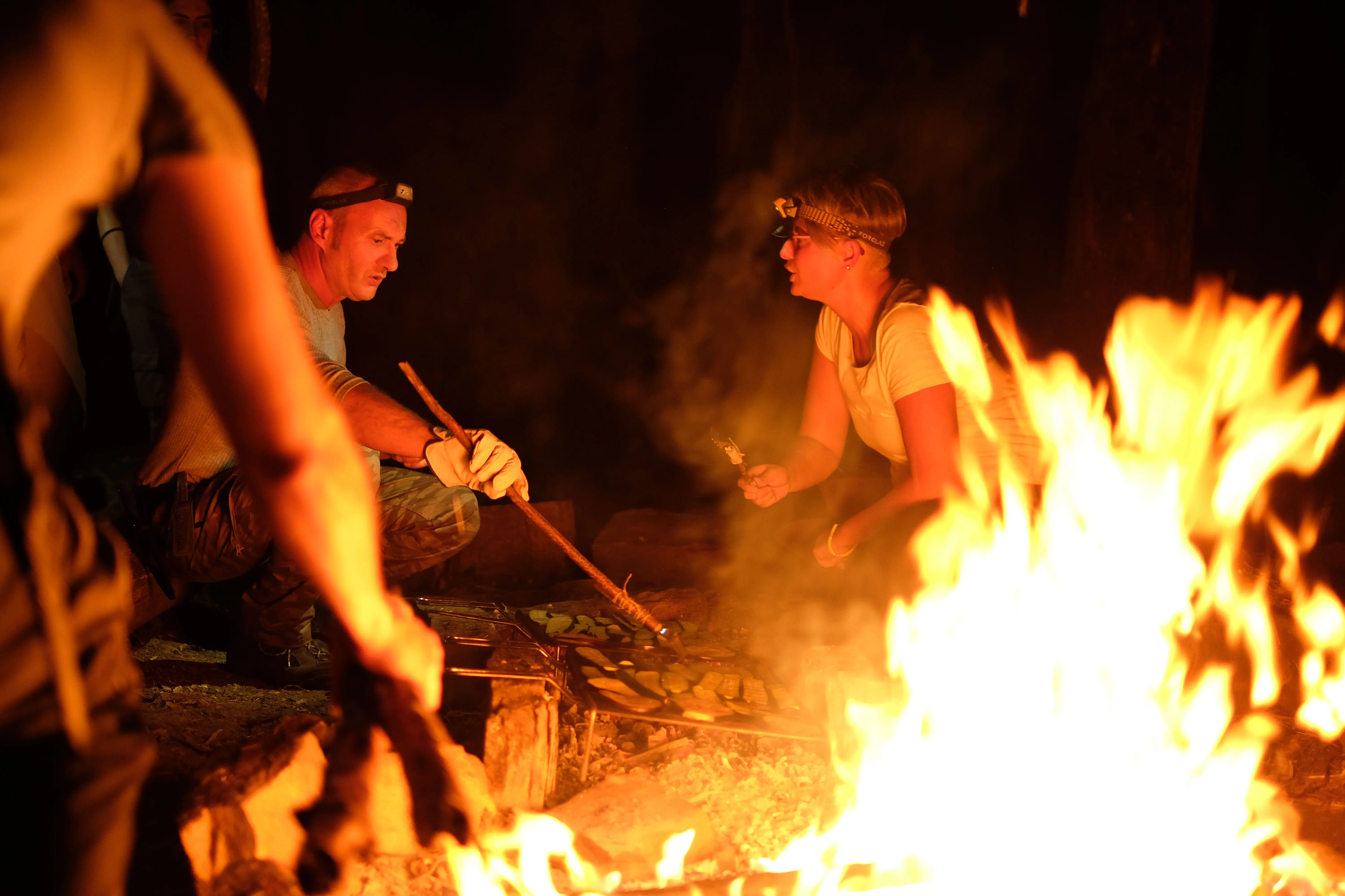 Andrea Modesti, istruttore di survival e bushcraft, esperto in campi avventura per ragazzi e corsi di sopravvivenza outdoor