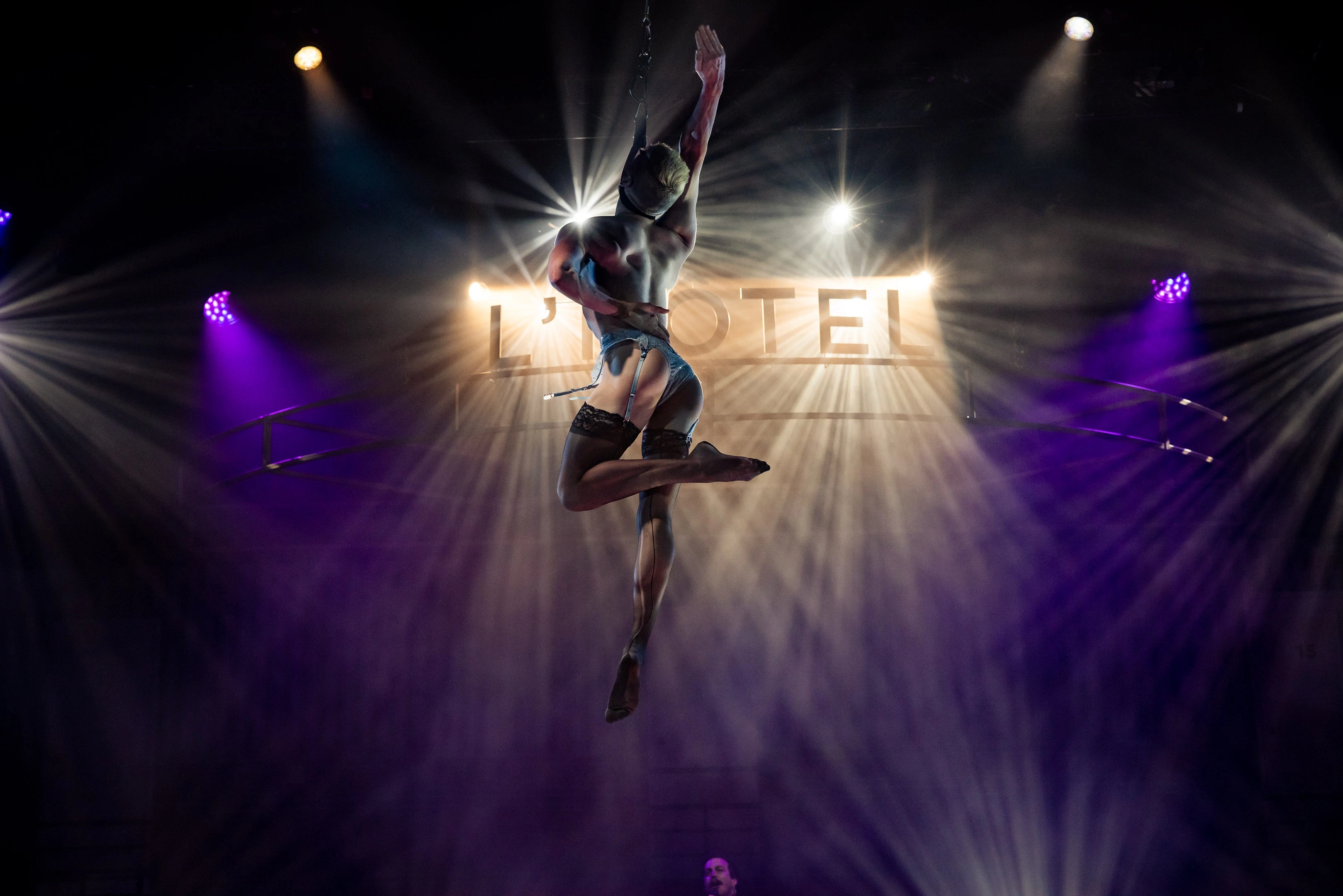 L’Hotel – Sydney’s most immersive theatre experience with jazz-style rhythms, singing, and aerial performances.