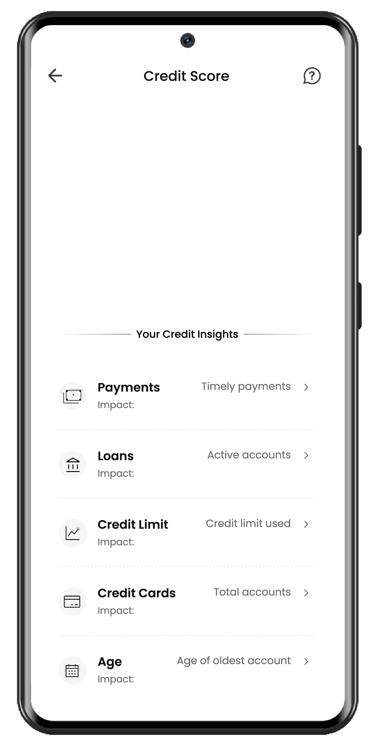 Check your credit score on a scale from Poor to Excellent.