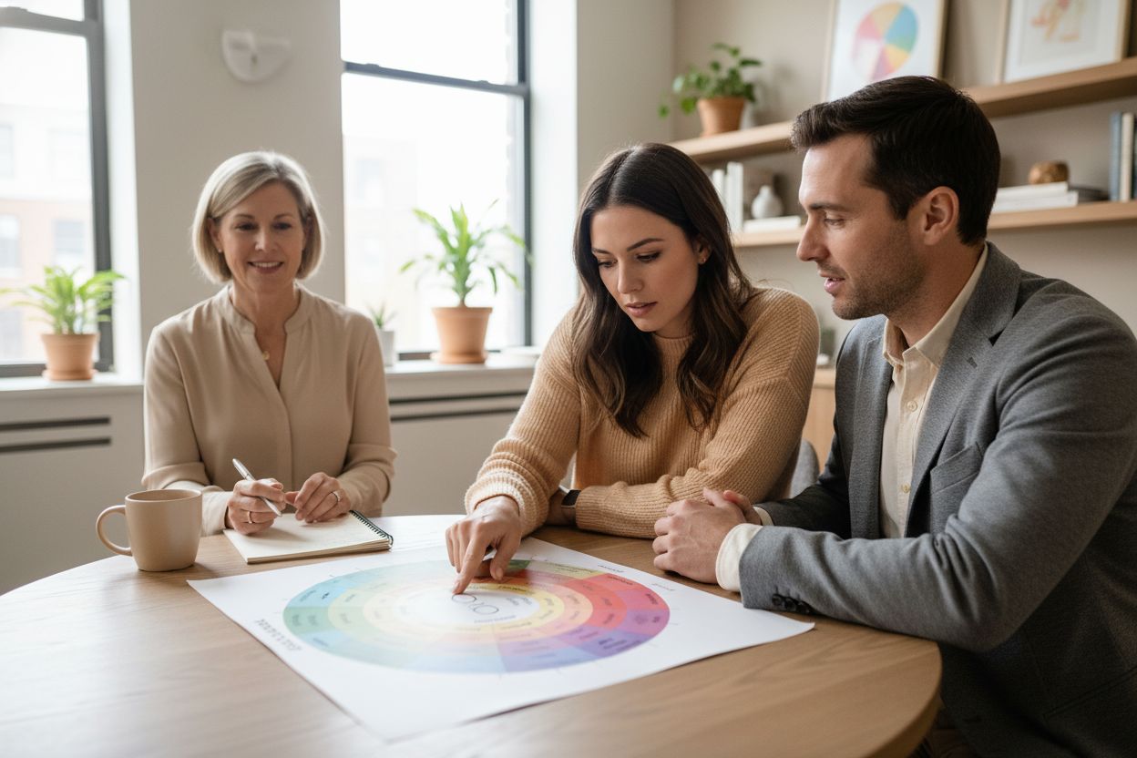 emotion wheel couples counseling