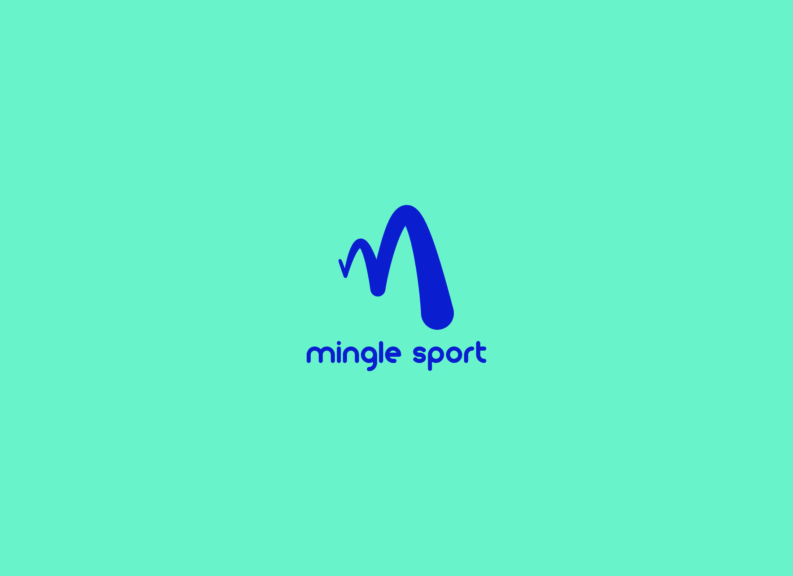 Mingle Sport, The energy of motion brand identity