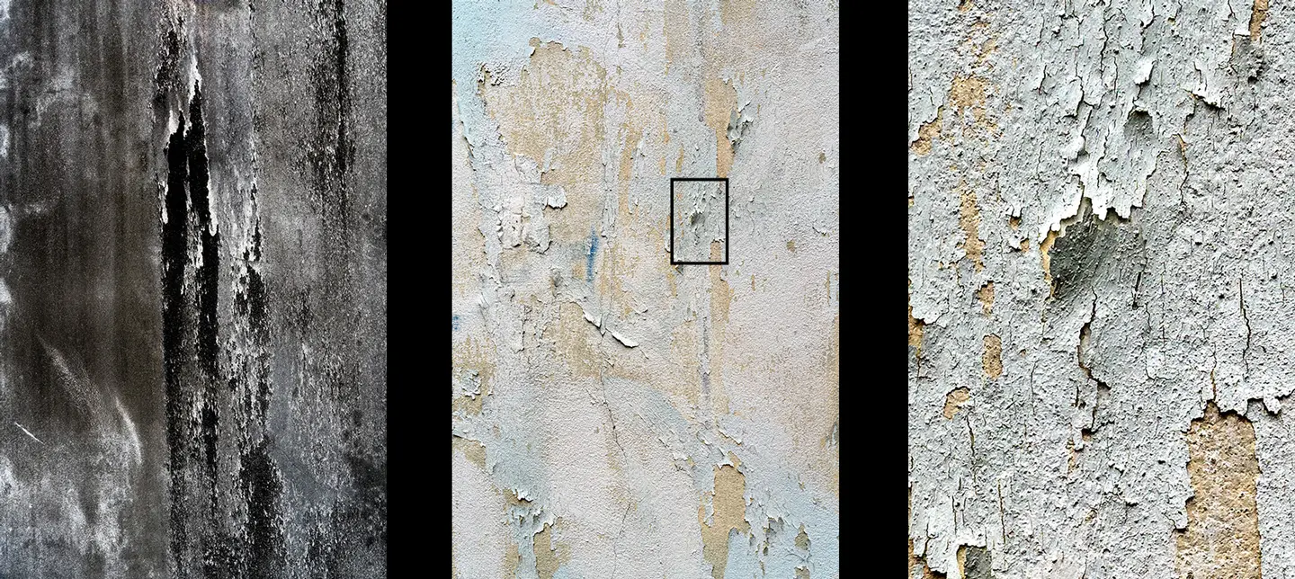 Grunge wall texture with high resolution eroded paint detail and realistic weathered stone surface cracks