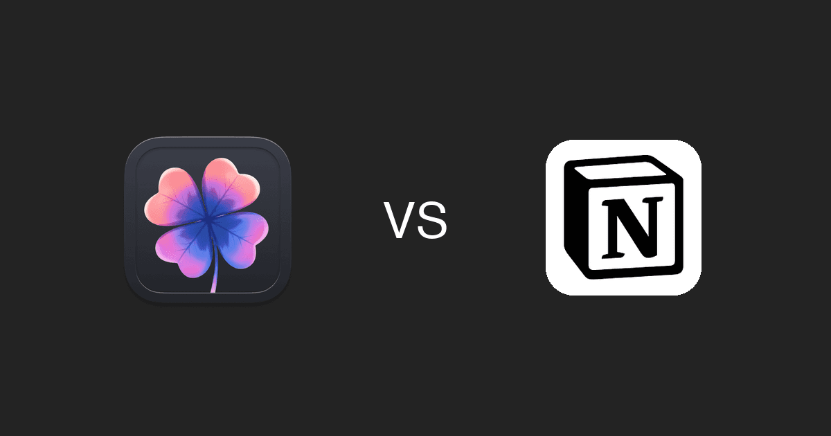 Aftertone vs Notion Calendar 2026 — productivity system versus calendar view tool