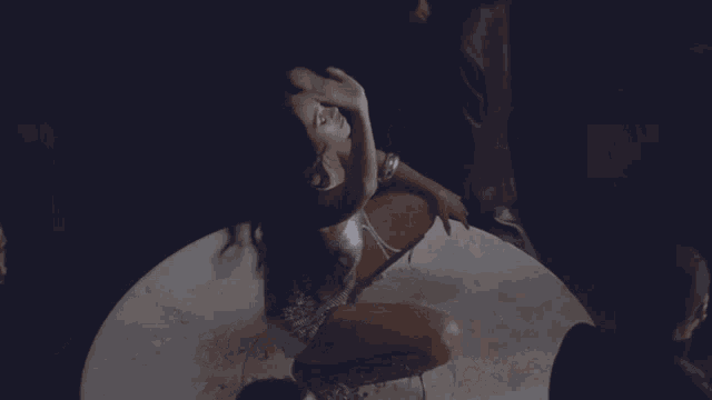 Solange Knowles Hair Flip