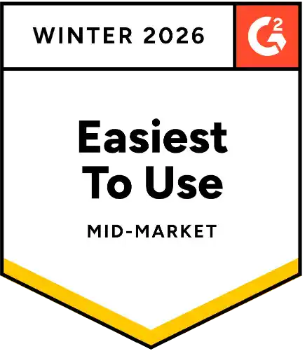 RiskProfiler recognized as G2 Easiest To Use – Winter 2026