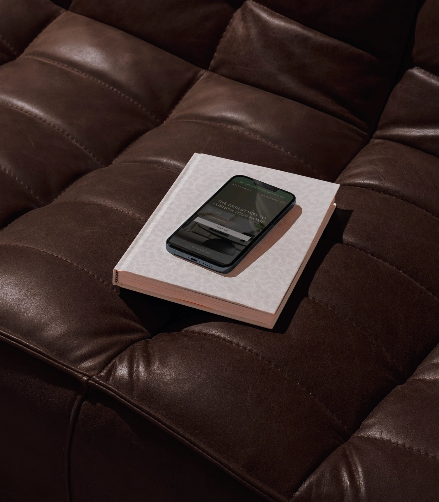 E-commerce website design for a furniture and home decor store