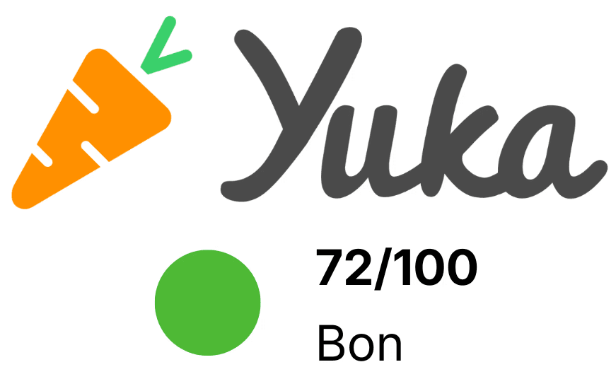 Score Yuka 72