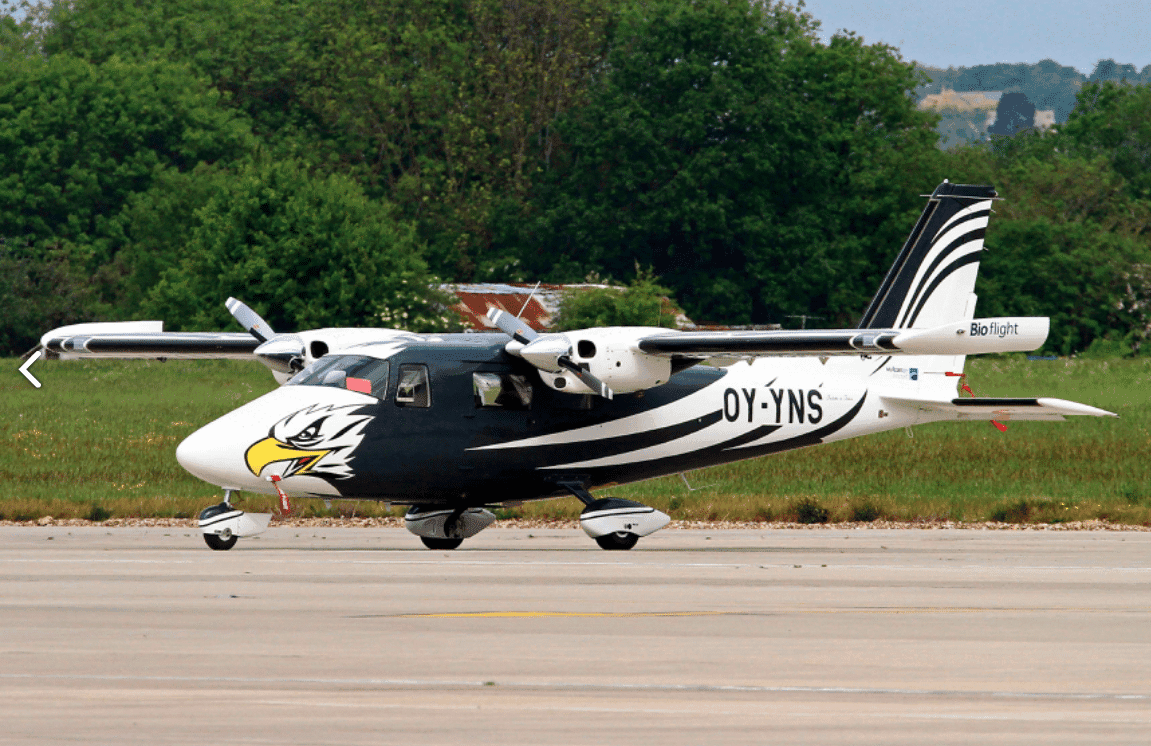 OY-YNS (Vulcanair P68C from 2020)