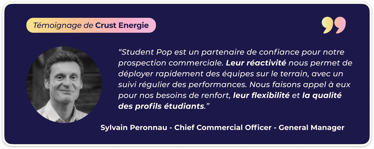 Verbatim client Crust Energie