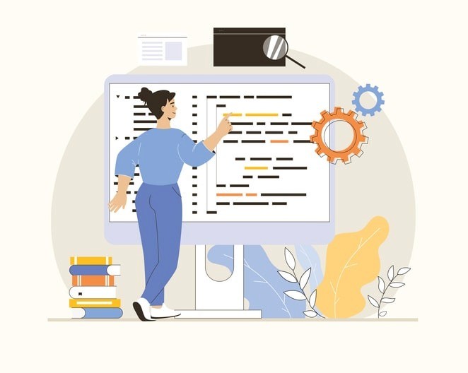 A graphic representation of the benefits of custom software development.