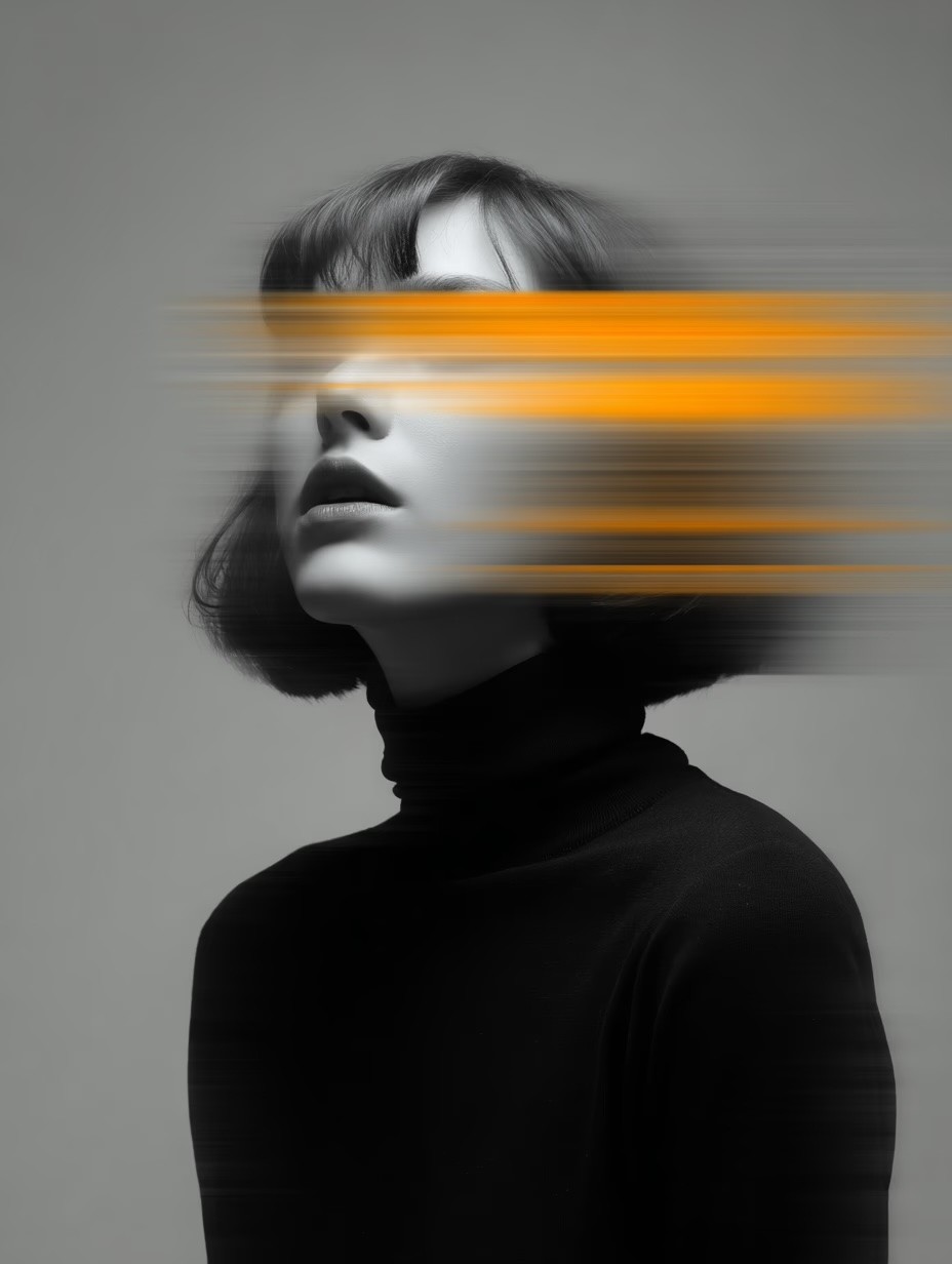 Woman Orange BG