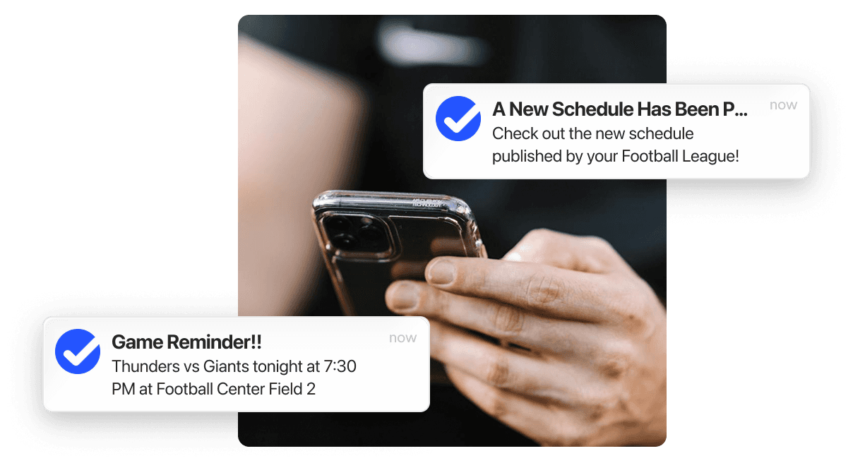 TeamLinkt's Football Schedule Mobile Notifications 
