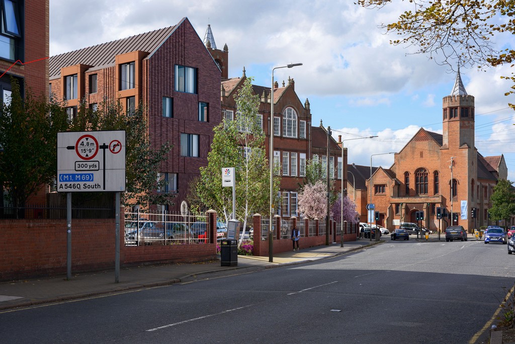 Sanvey Gate, Leicester Verified Views / AVRs / Accurate Visual Representations created using 3ds max, V-Ray, iToo software forest pack & Adobe Photoshop