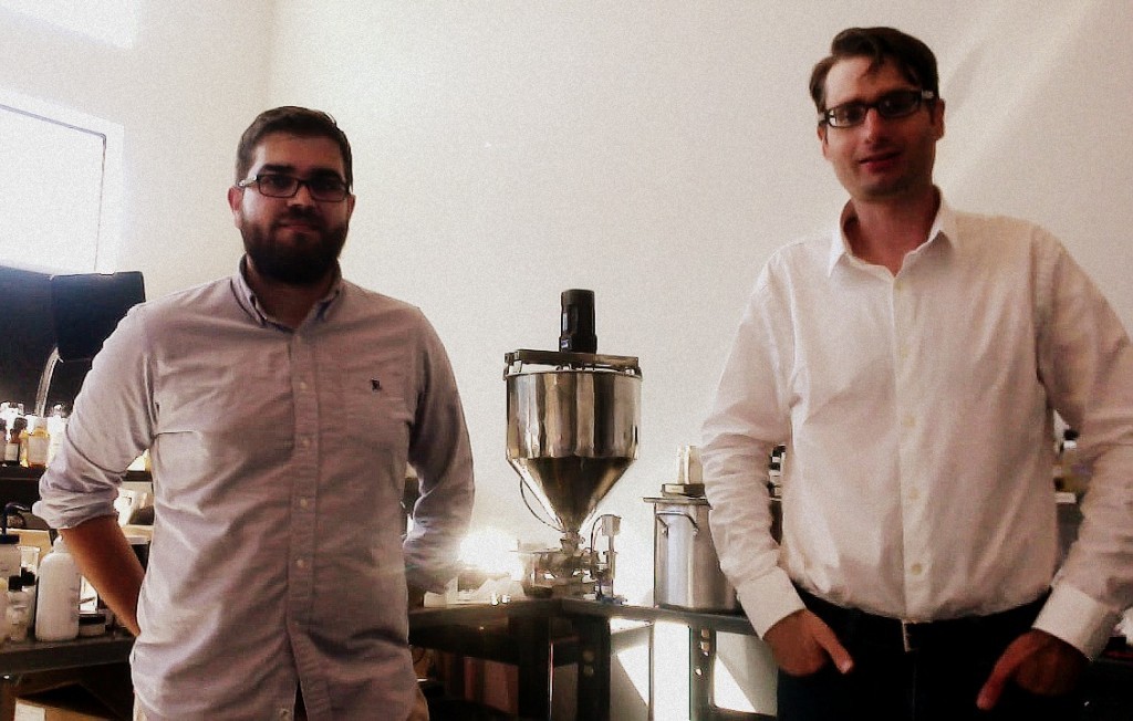 George Bonaci (L) and Matthew Markus (R) at work. Image source: Pembient