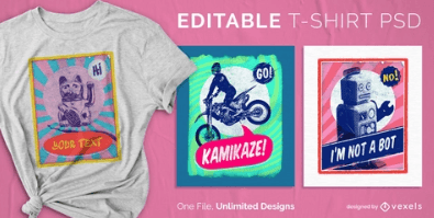 retro t shirt template