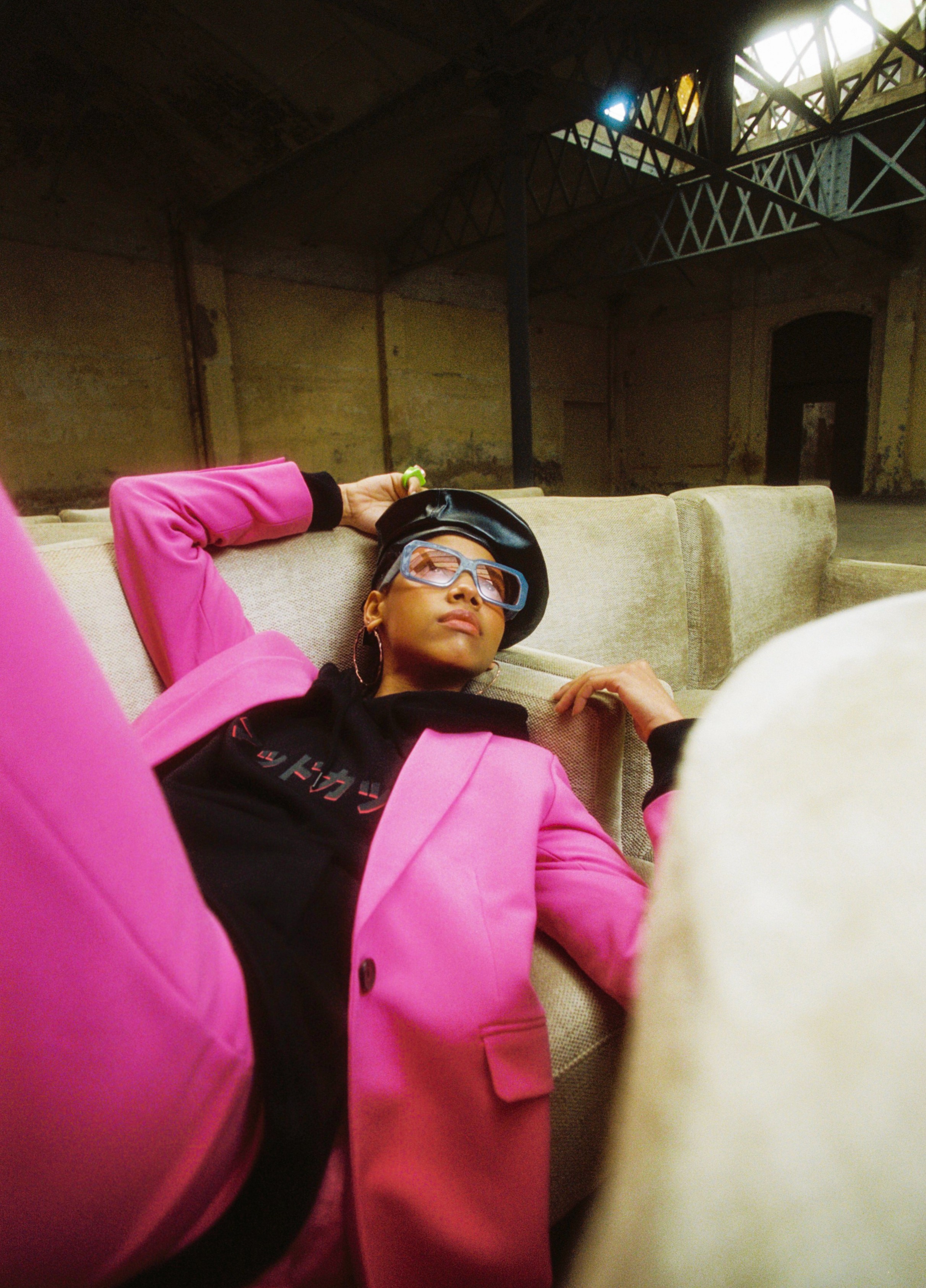 Madkat Models - Mosaic Hoodie - Barcelona Photoshoot Lounging