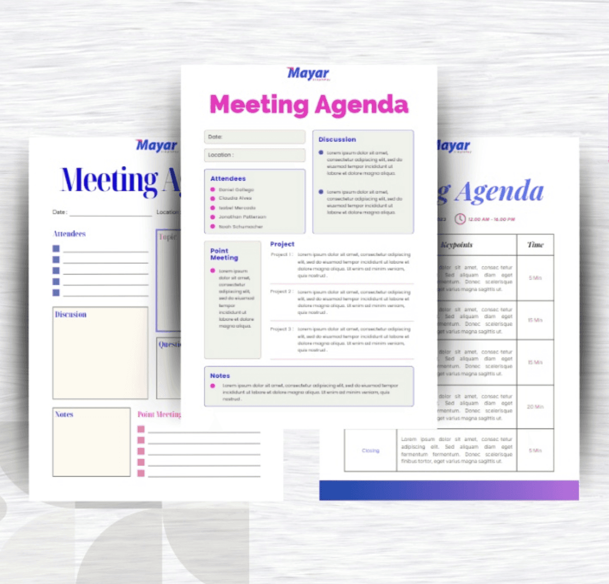 agenda meeting
