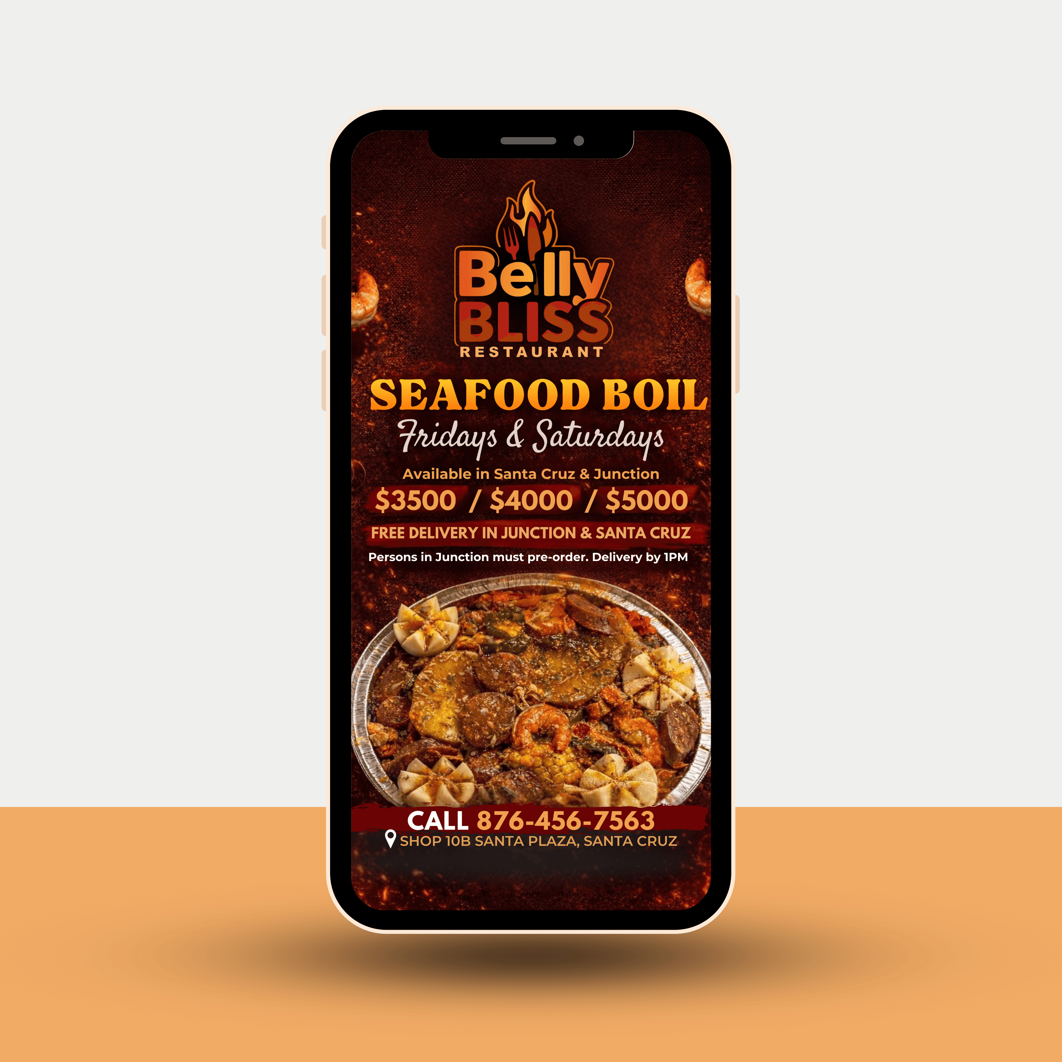 Belly Bliss Seafood boil