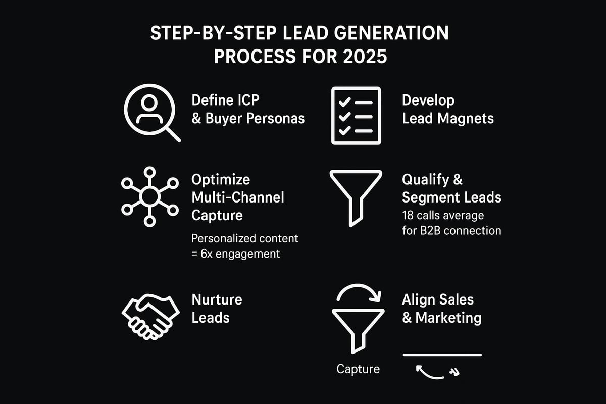 Step-by-Step Lead Generation Process for 2025