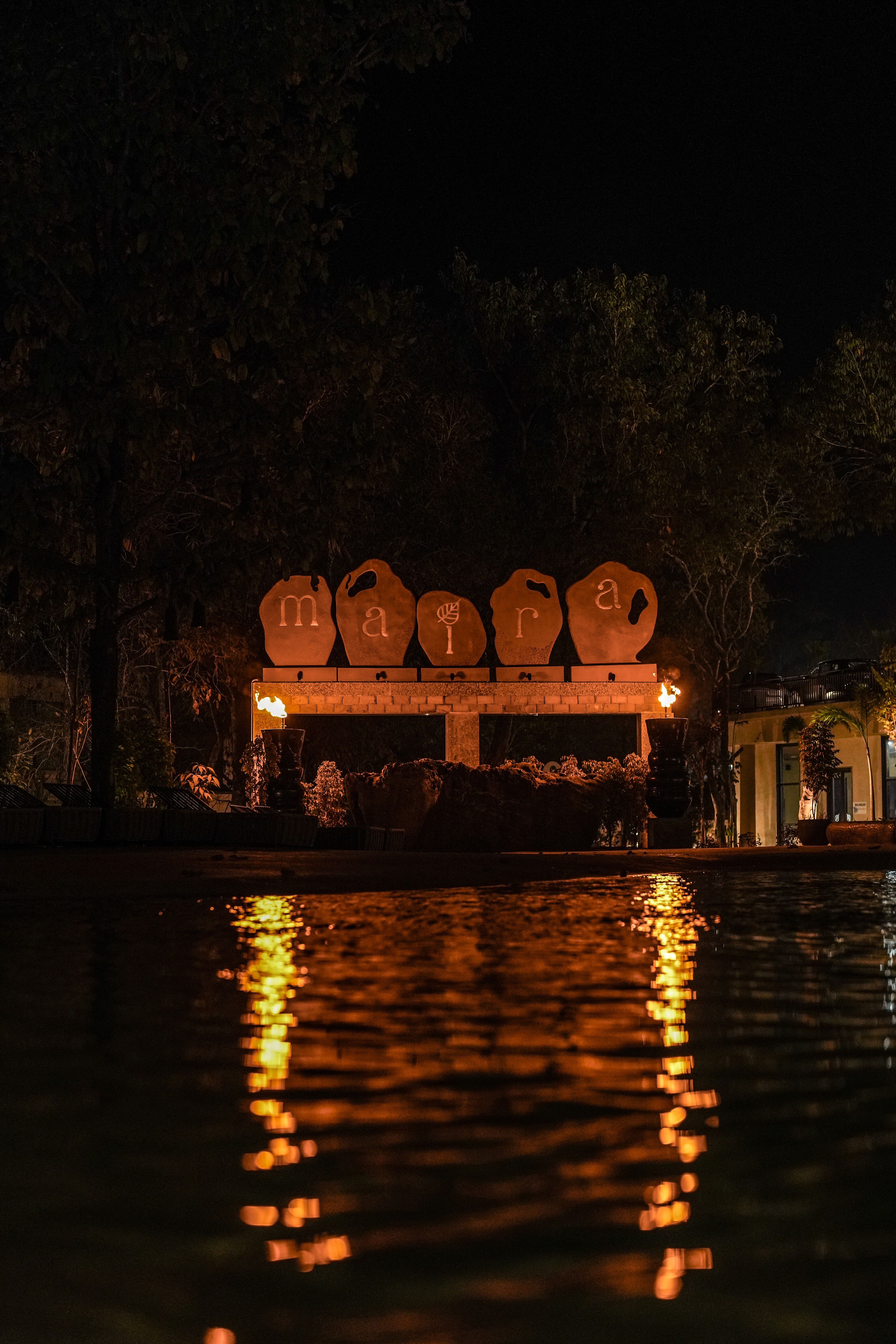 sunset view of maira