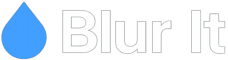 blur it logo