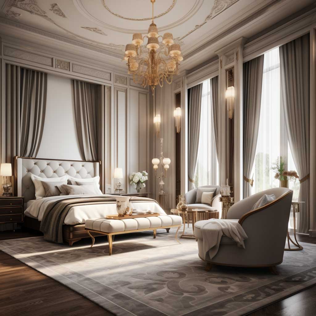 luxurious bedroom