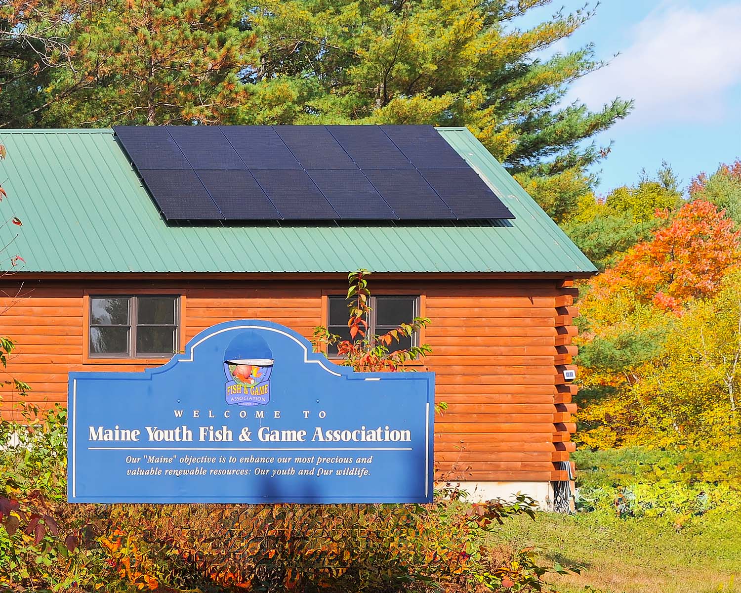 maine 7.6 kW solar array