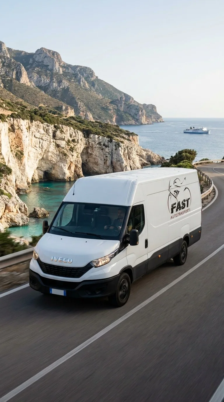 Furgone FAST per trasporto moto a Nuoro