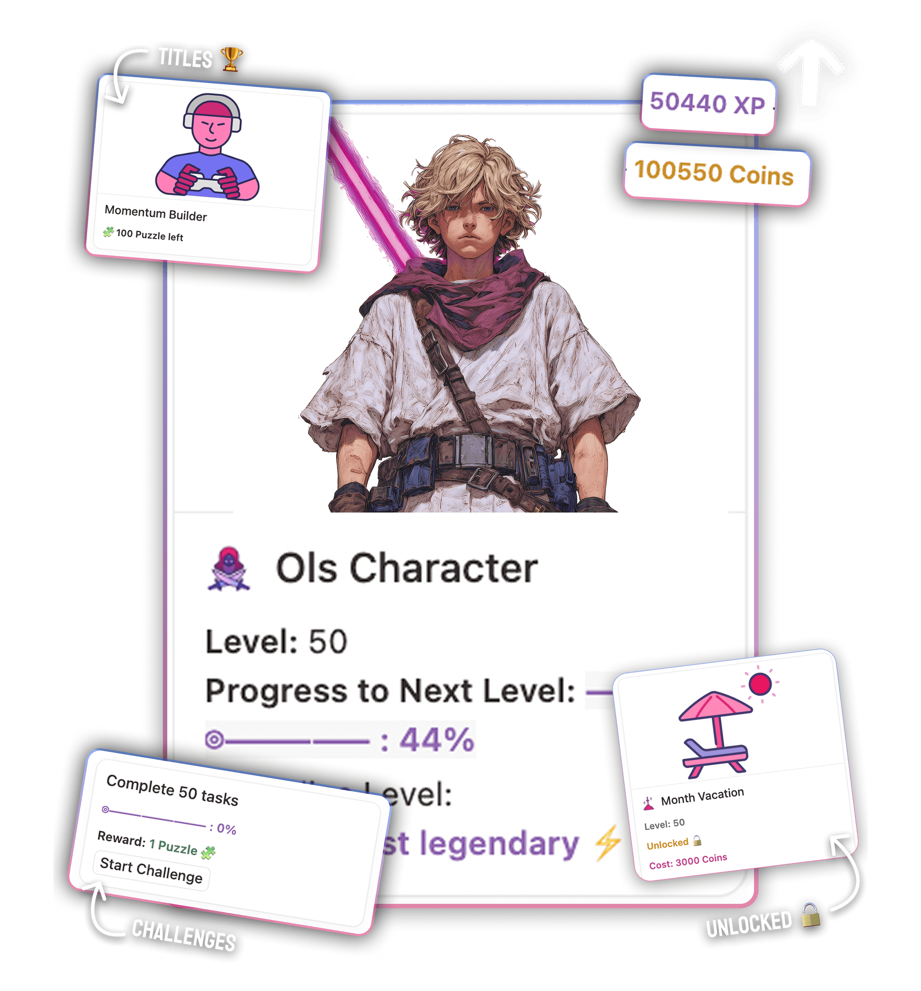 Notion Life Gamification Notion Game Mode