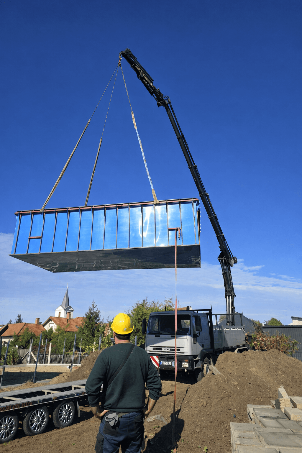 Medence és jakuzzi beemelés Debrecen