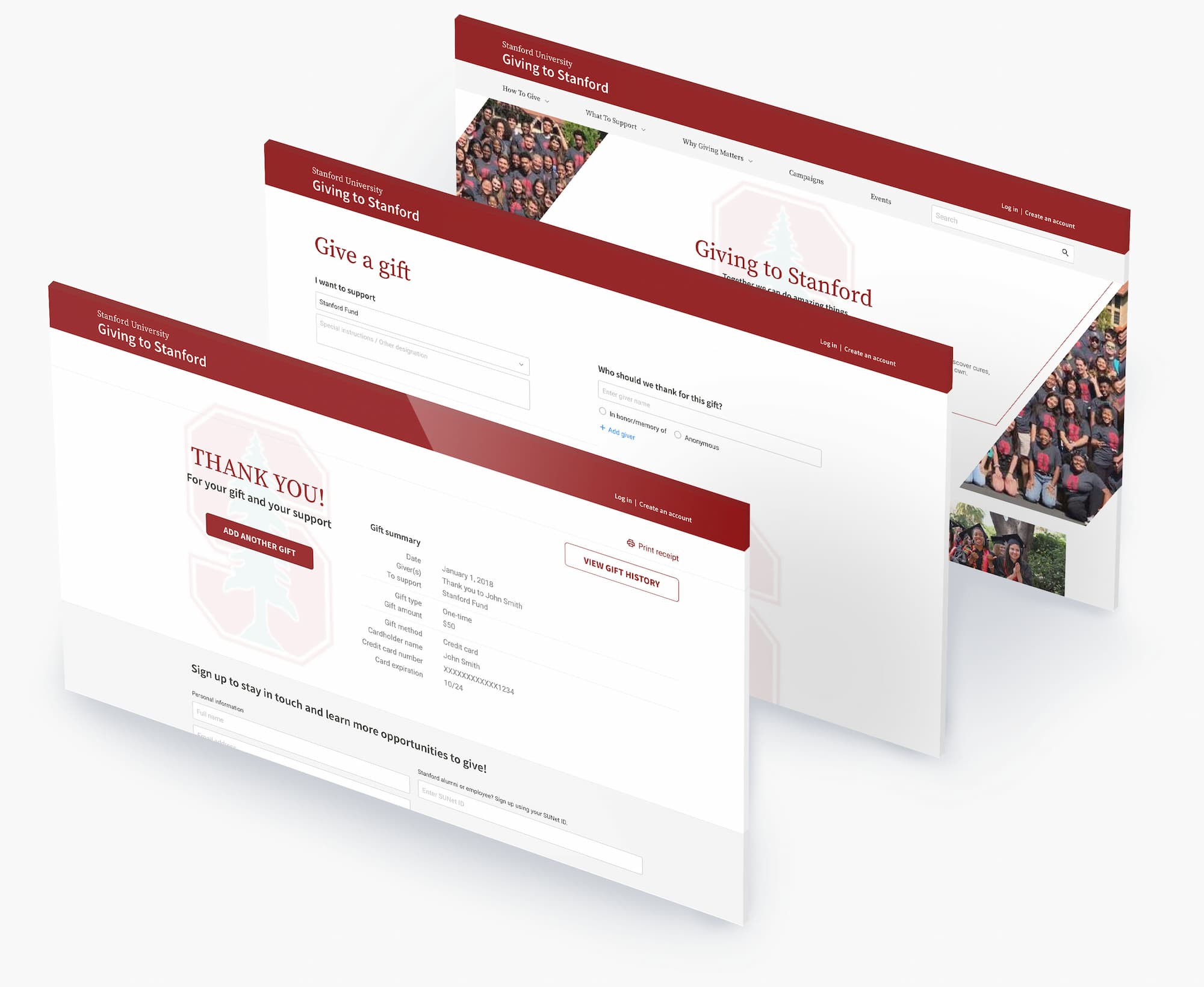 Support Stanford Pages