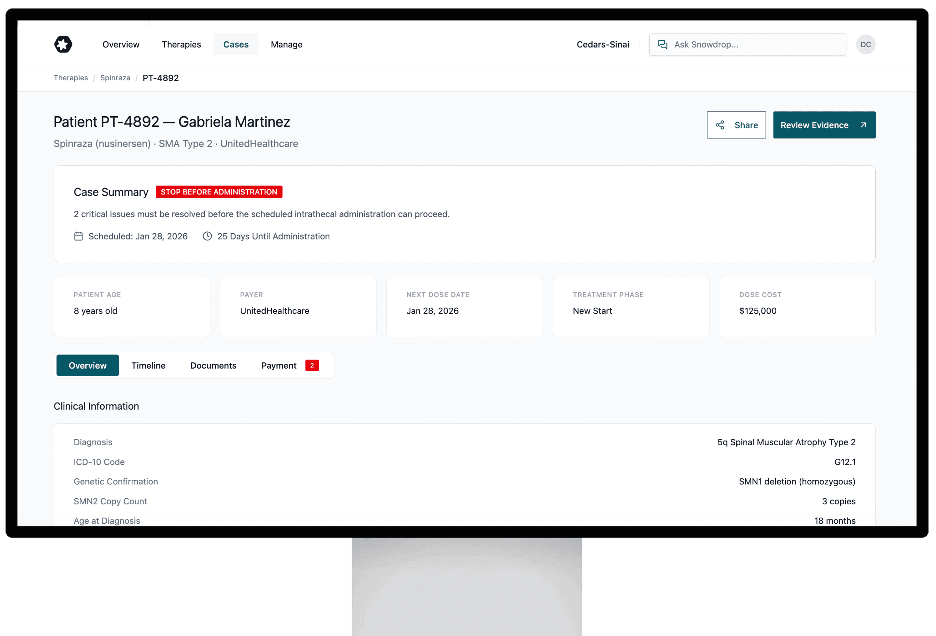Screen mockup of a dashboard interface