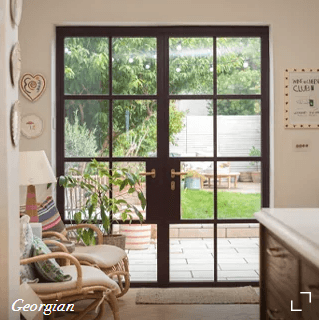 Classic Wood exterior window view