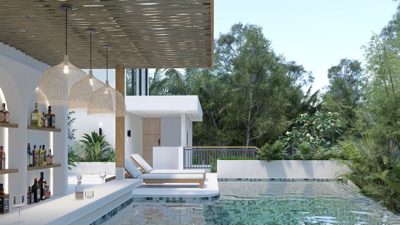 1-bedroom loft townhouse 2 minutes from Balangan Beach