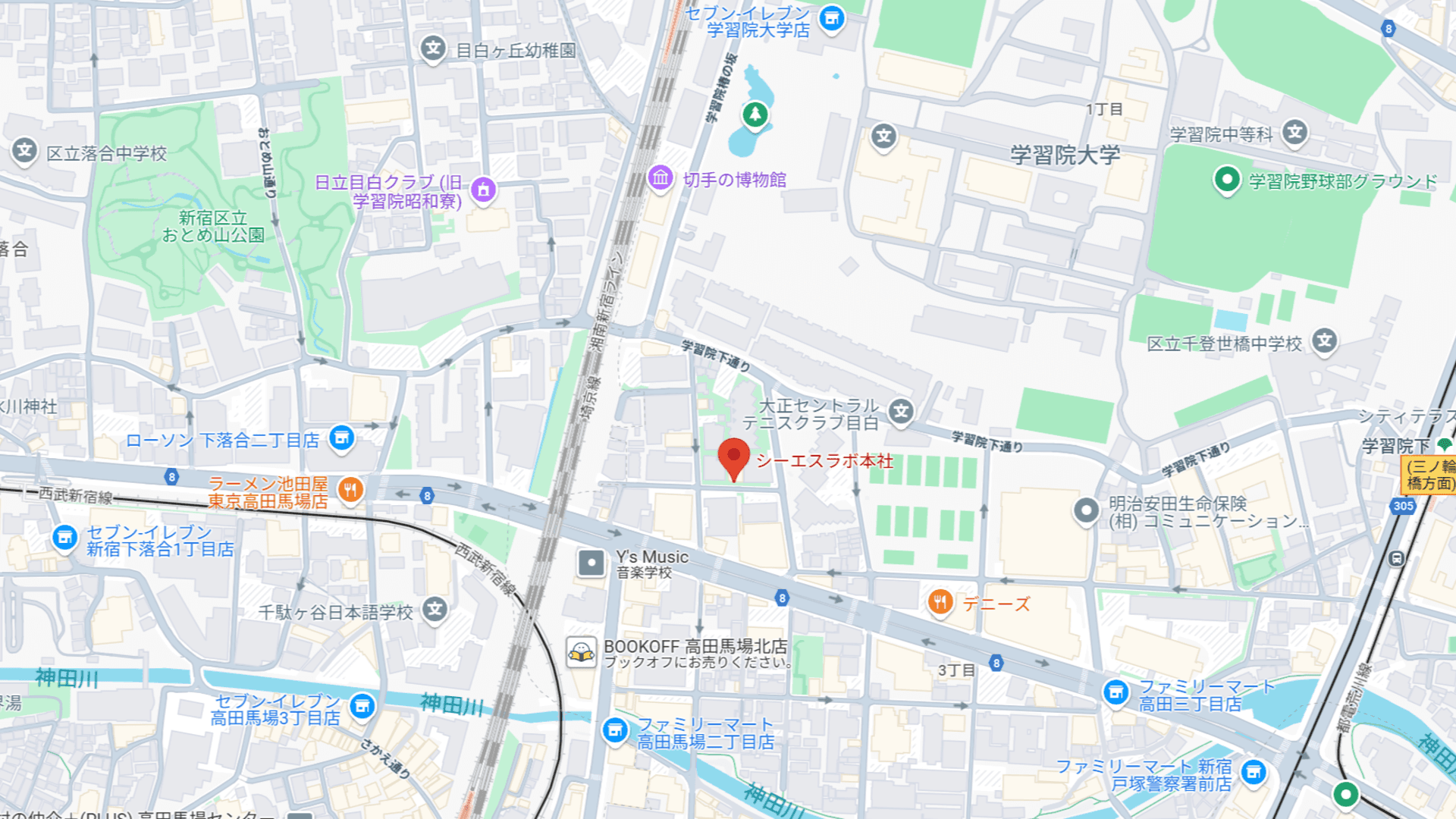 株式会社シーエスラボの所在地