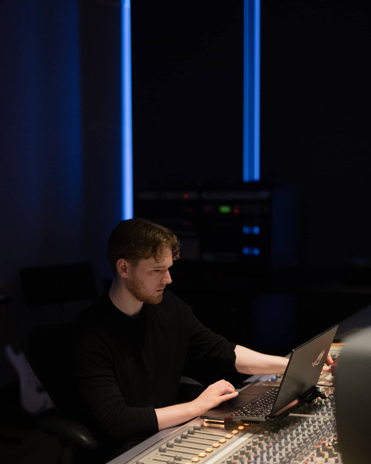 Woman Using Laptop