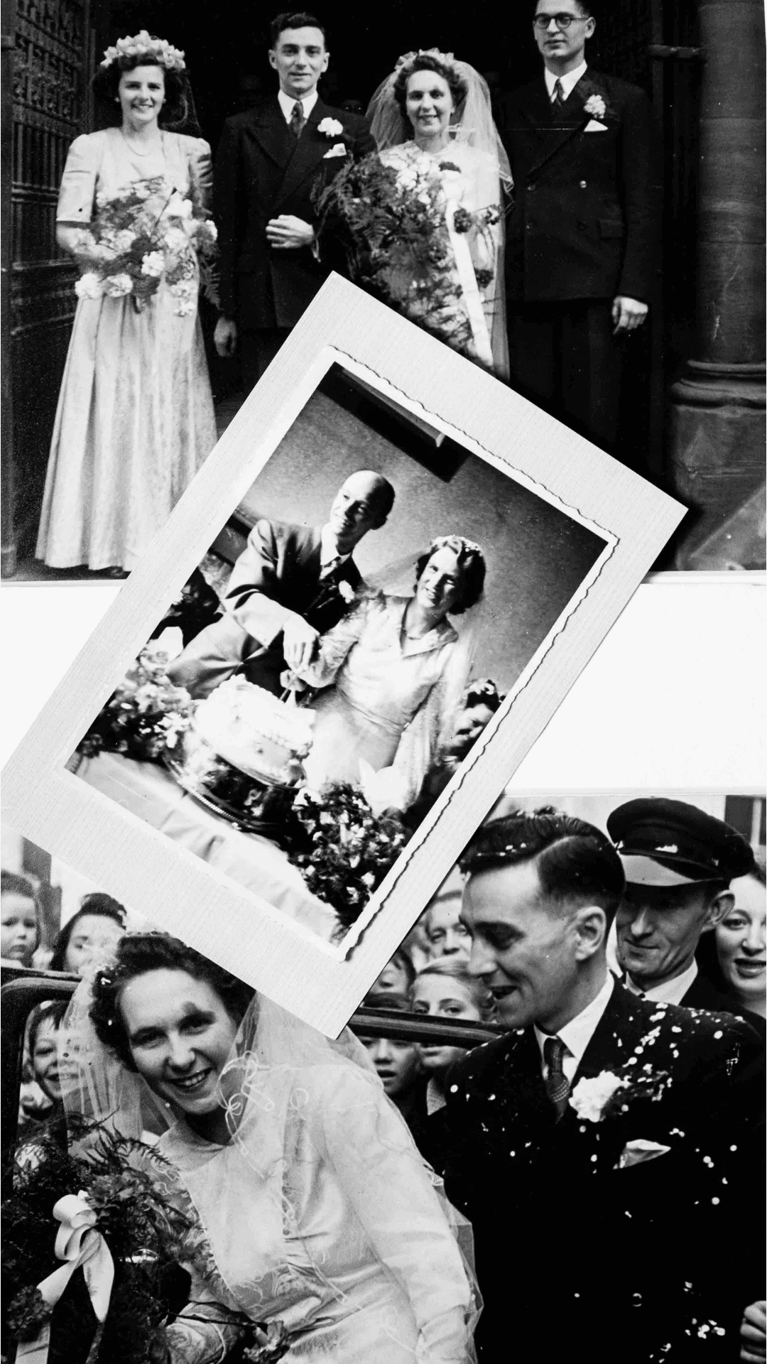Black and White Wedding Videographer