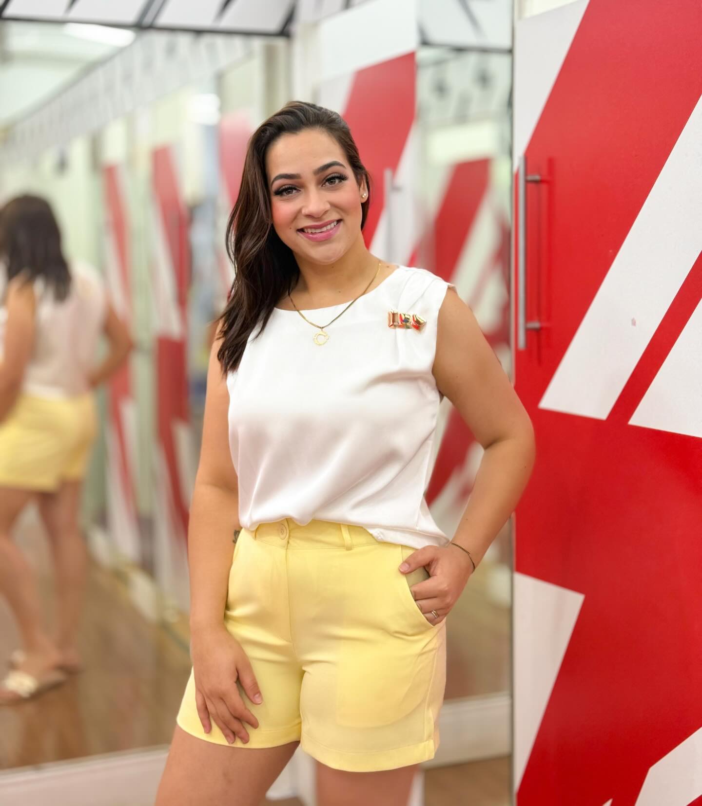 Kid sit on stole in stylish pose