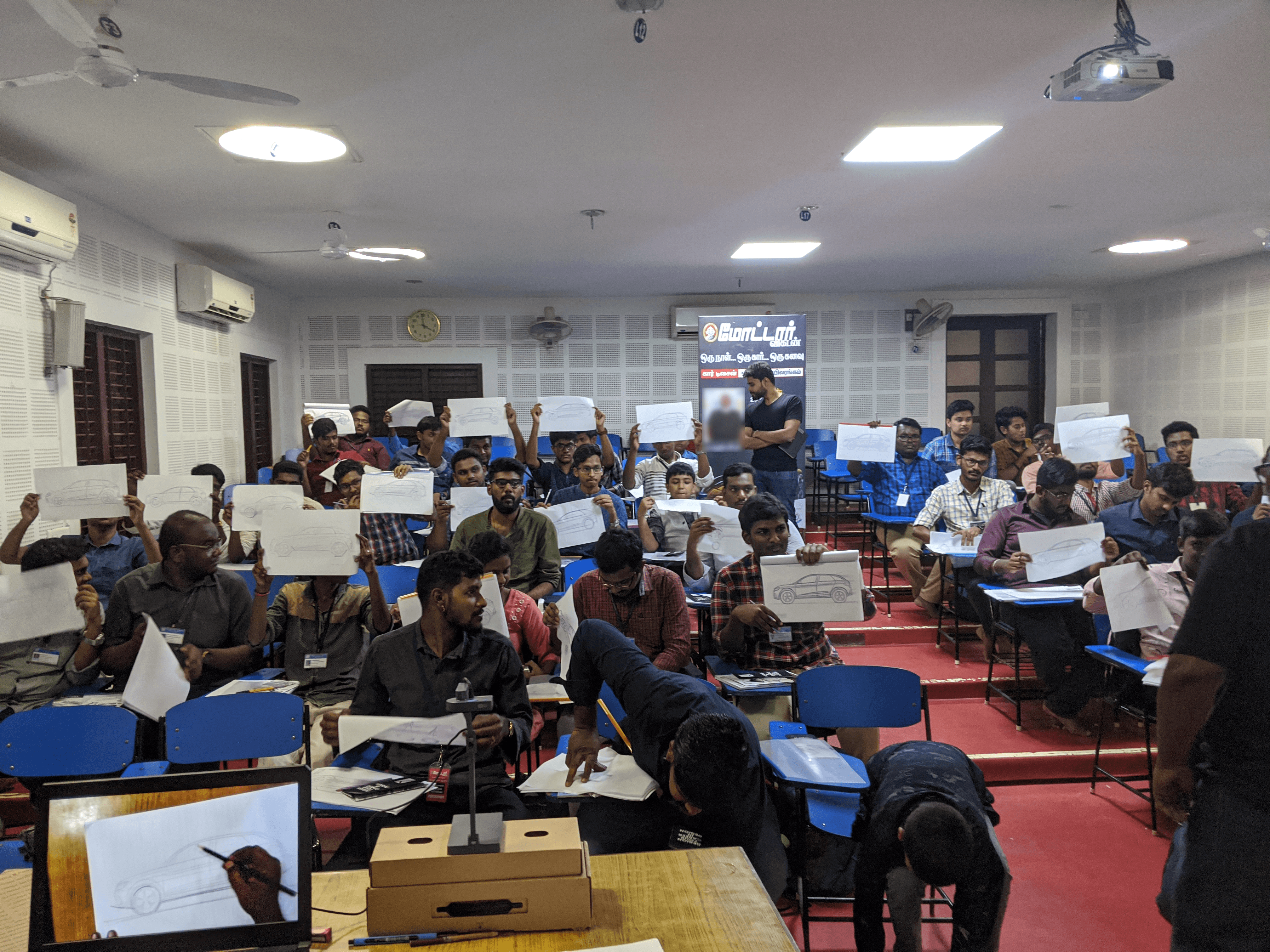 Motor Vikatan Workshop by AYA Design Academy