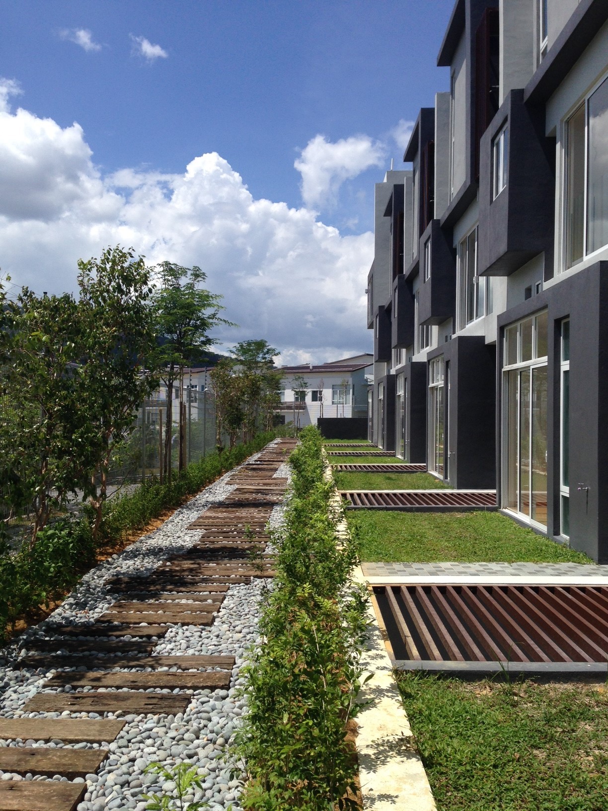 Exterior view of Hevea Kemensah project by Asima Architects