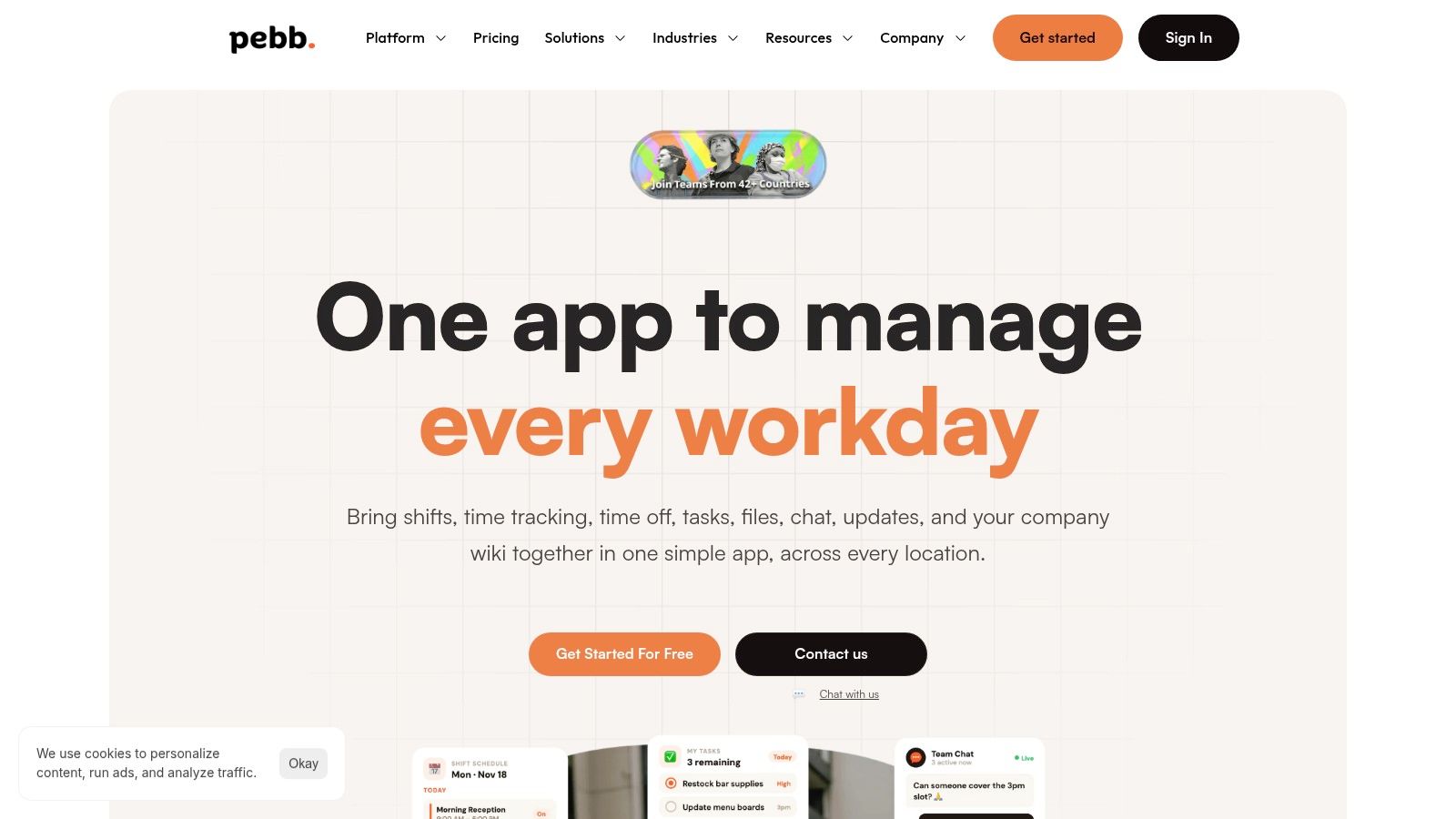 Screenshot from https://pebb.io